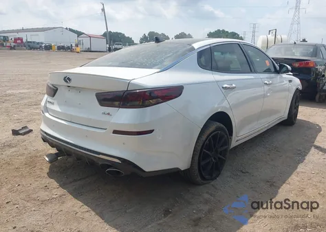 2019 Kia Optima Sx Turbo z USA, uszkodzony, nr VIN 5XXGV4L2XKG285814